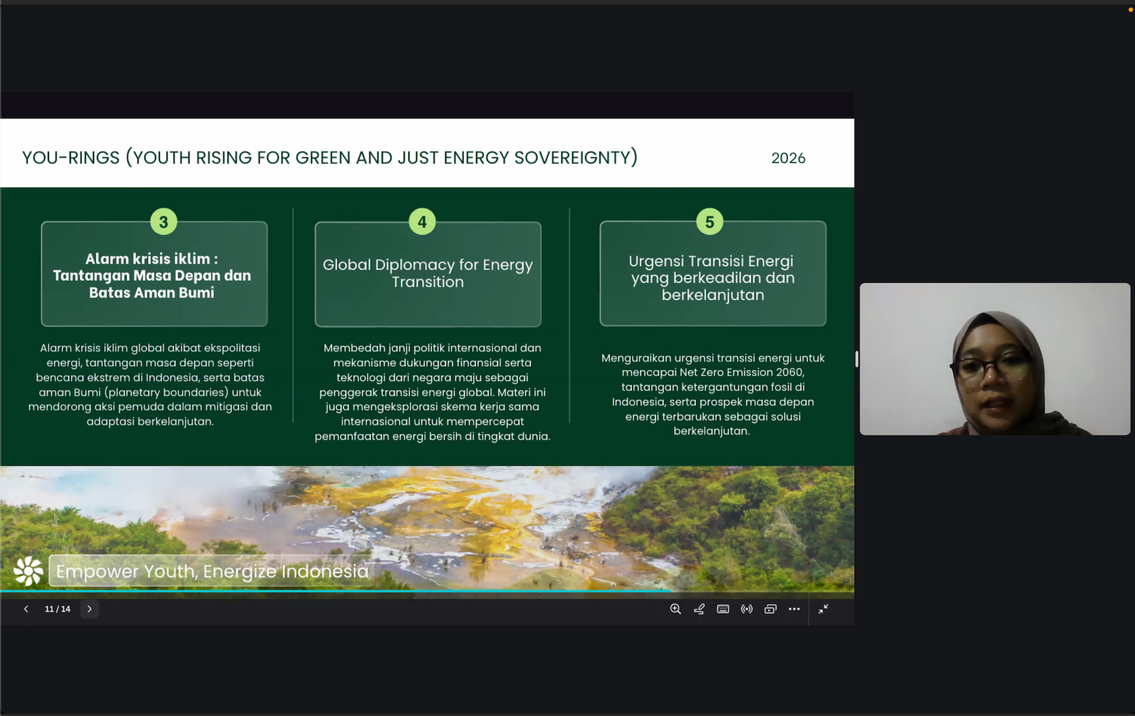 Institut Hijau Indonesia Gelar Diskusi Pengembangan Kurikulum YOU-RINGS Bersama Pakar, Akademisi, dan Praktisi Energi